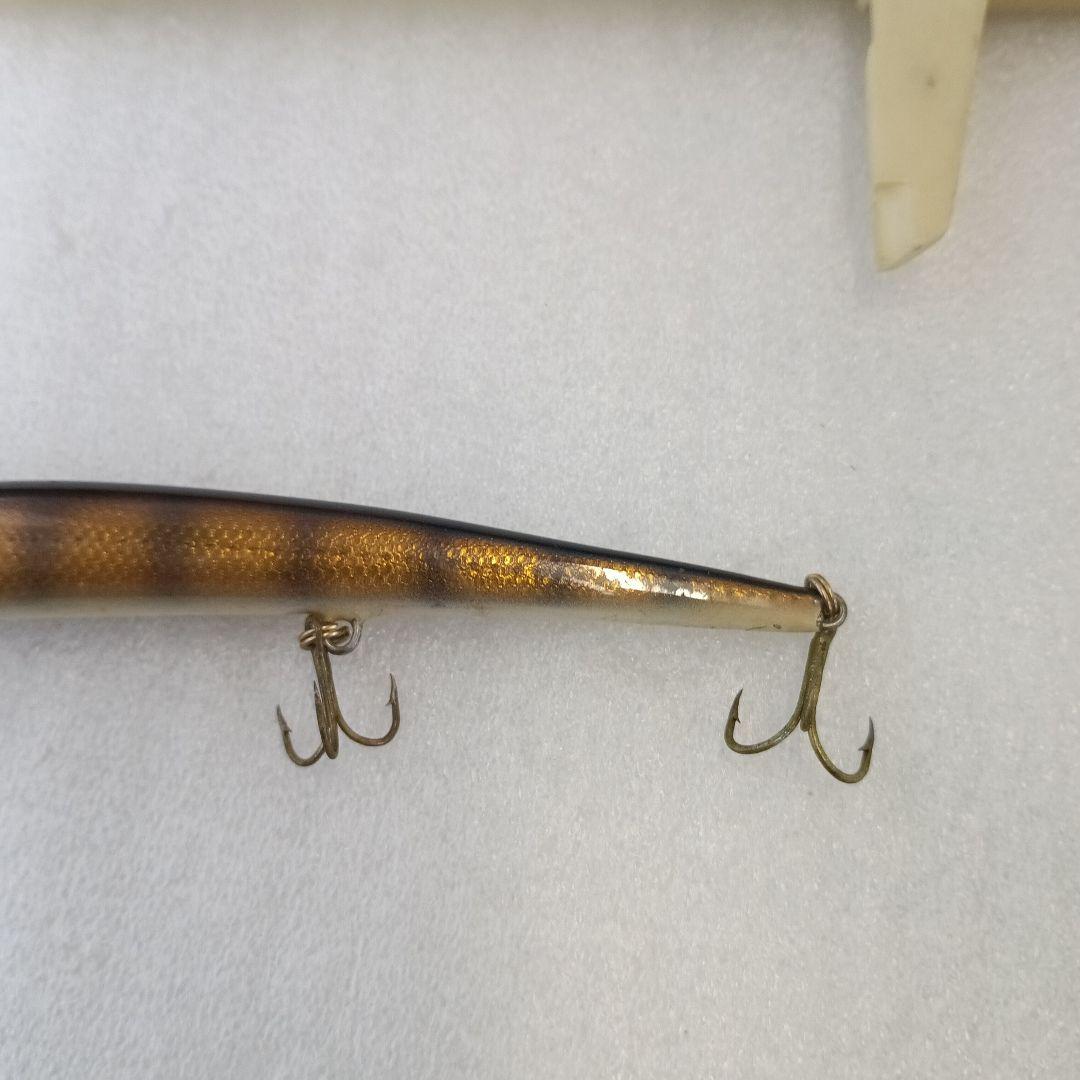 オールドハンドメイドルアー　ナベミノー　約13センチ　2個セット