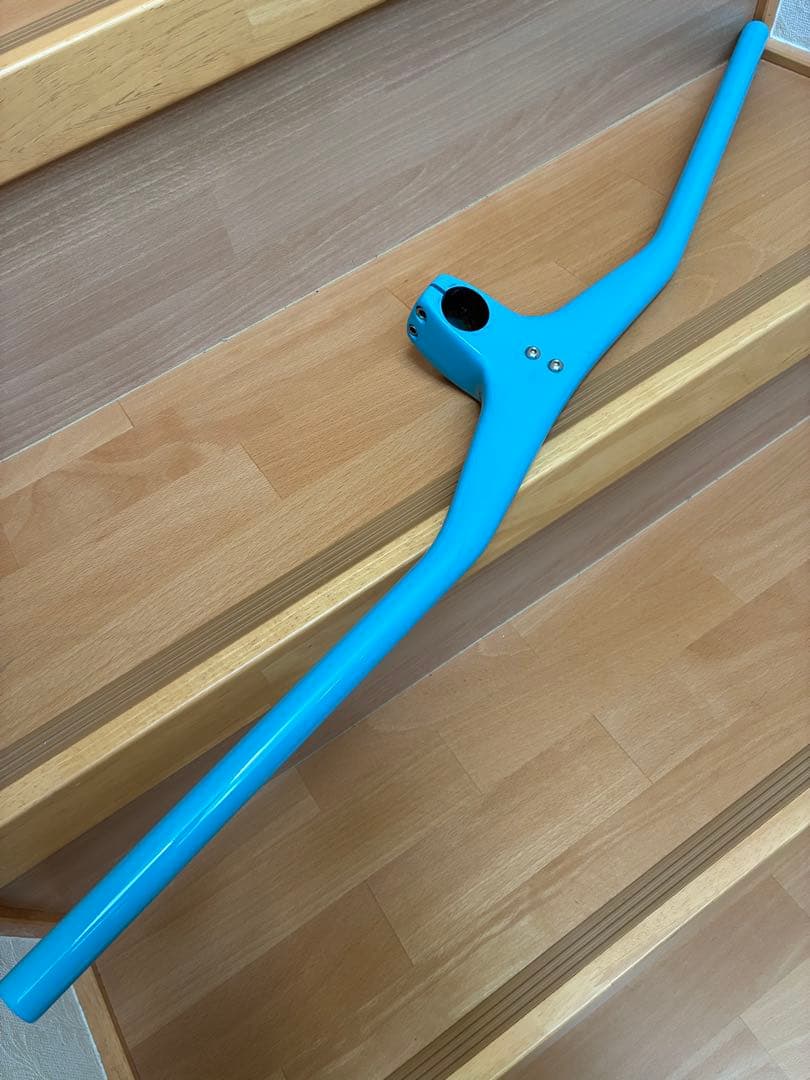 MTB ハンドルバー ステム 一体型 80cm