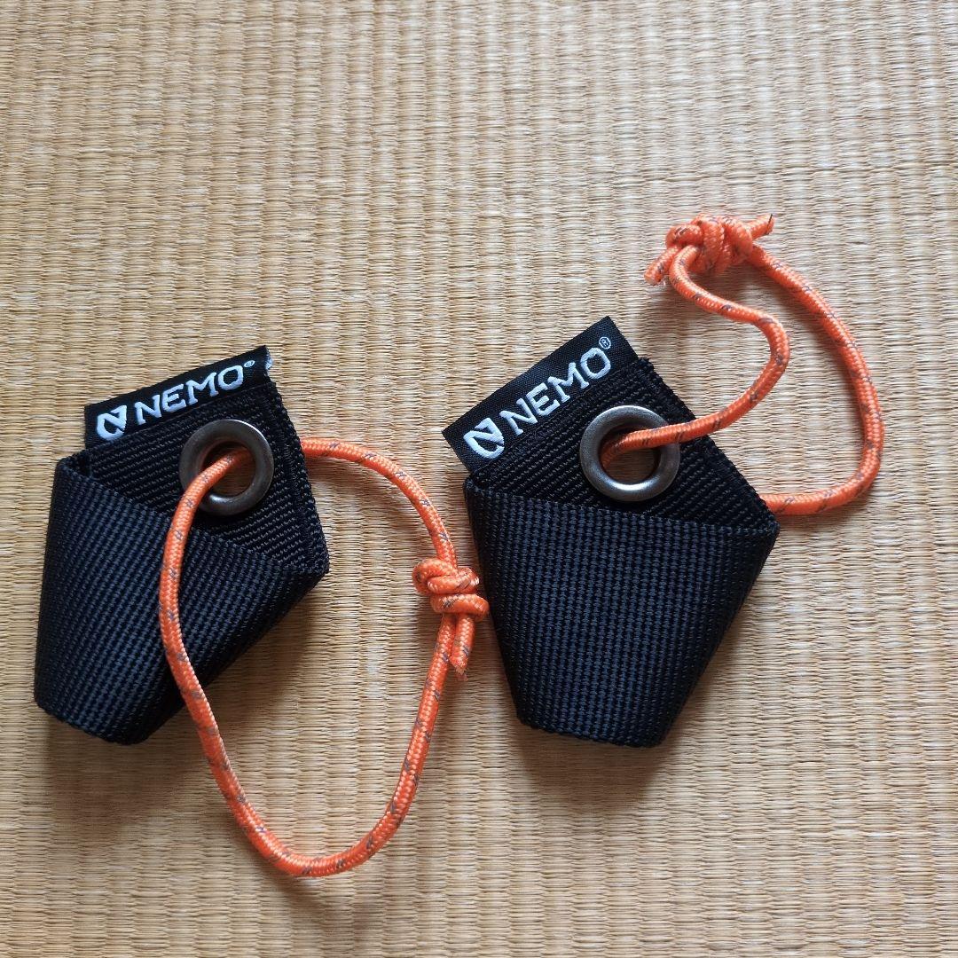 NEMO アジャスタブルタープポール L 2本×エクステンションのセット