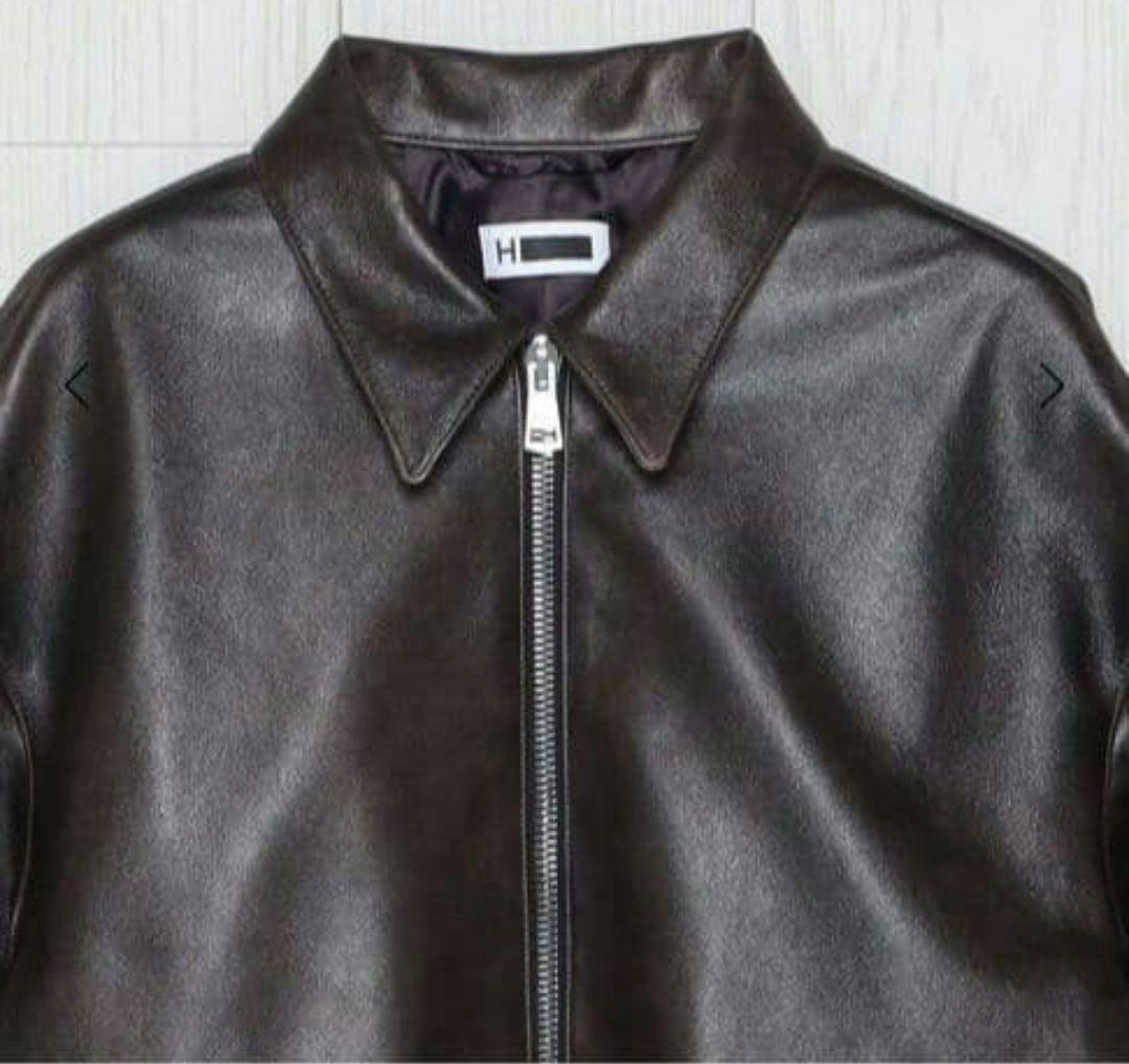 【サナ】H B&Y　レザージャケット　AURALEE　COMOLI