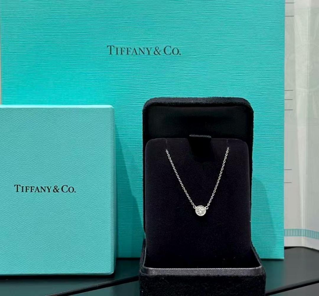 ティファニー＆カンパニミッキーバブル プラチナ＆ダイヤモンド ネックレス