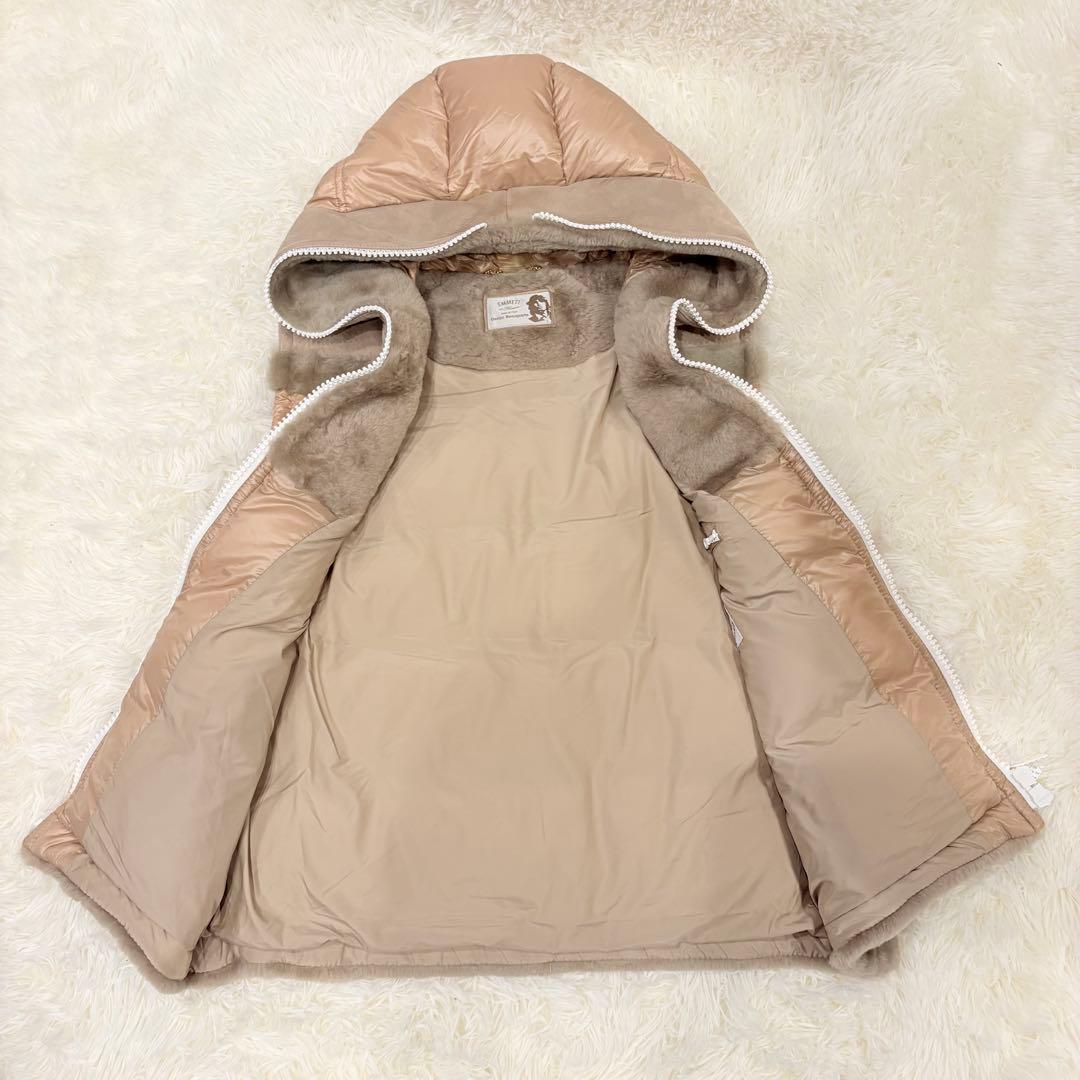 ダルタンボナパルト　EMMETIコラボ　ムートンダウンベスト