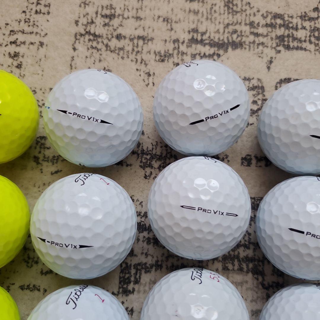 美品タイトリスト 　PROV1xゴルフボール セット 24個