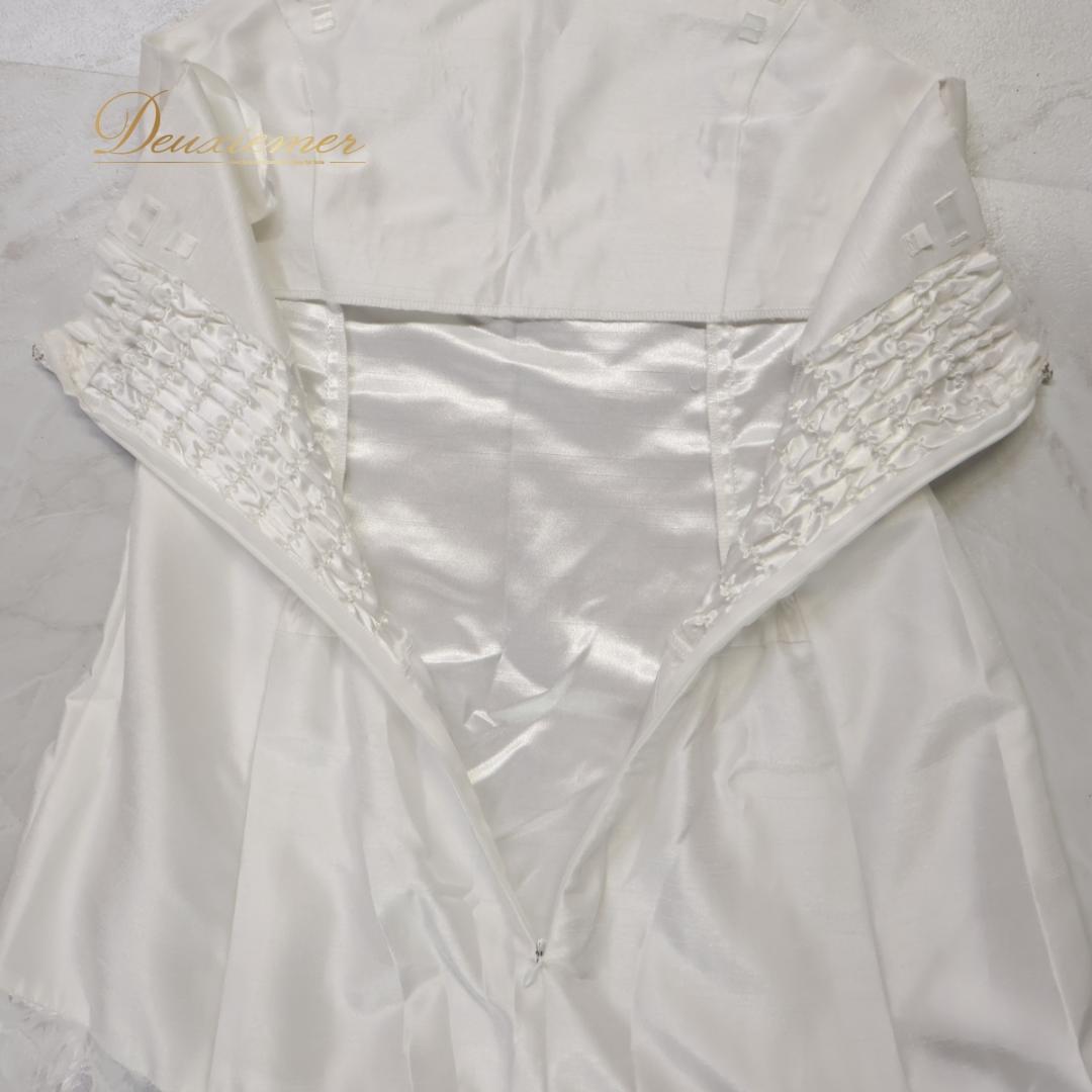 【美品 フラダンス衣装】ホワイト BLUE HEAVEN COMPANY ドレス