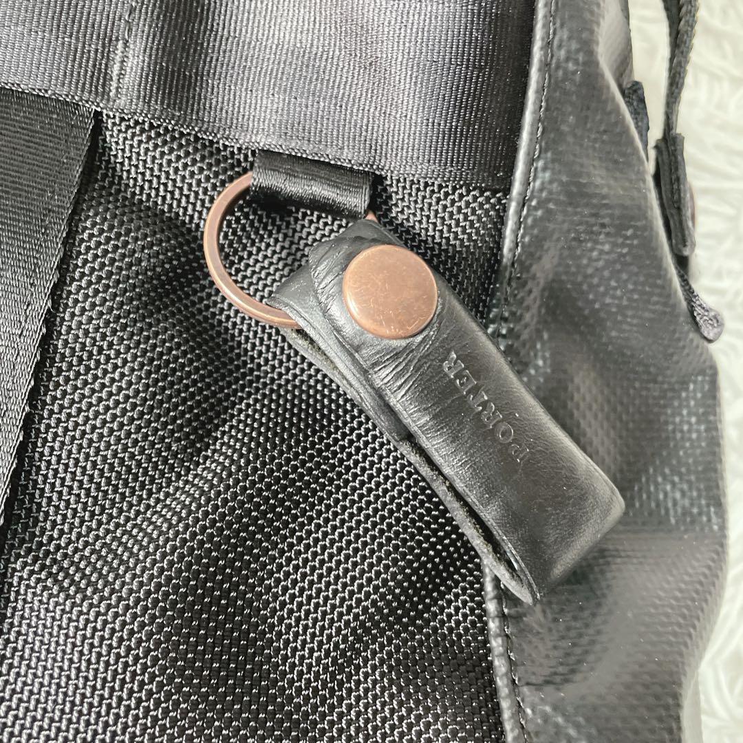 ポーター　ヒート　トートバッグ　ブラック　黒　マグライト