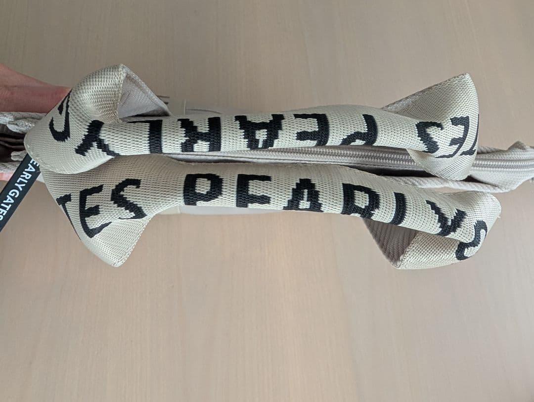 新品　PEARLY GATES ベージュ カートバッグ　ラウンドバッグ