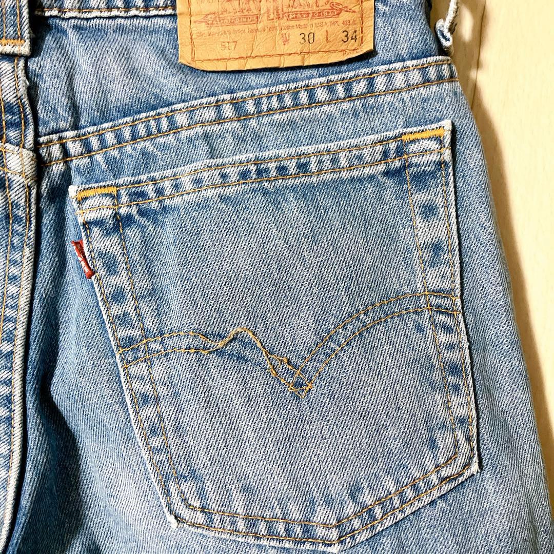 ☆希少90s☆ リーバイス517 米国製 フレアデニム