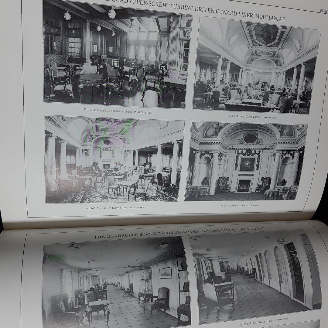 「豪華客船アキタニア: 四重ねじタービン駆動のキュナードライナー」（英語版）