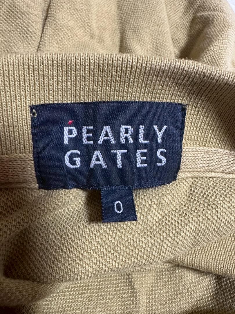 zA138【XS】パーリーゲイツ(PEARLY GATES) ポロシャツ 刺繍