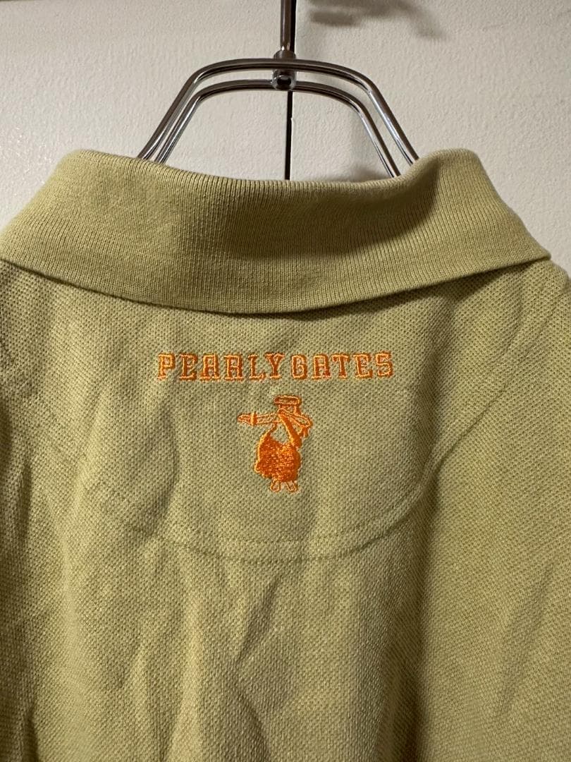 zA138【XS】パーリーゲイツ(PEARLY GATES) ポロシャツ 刺繍