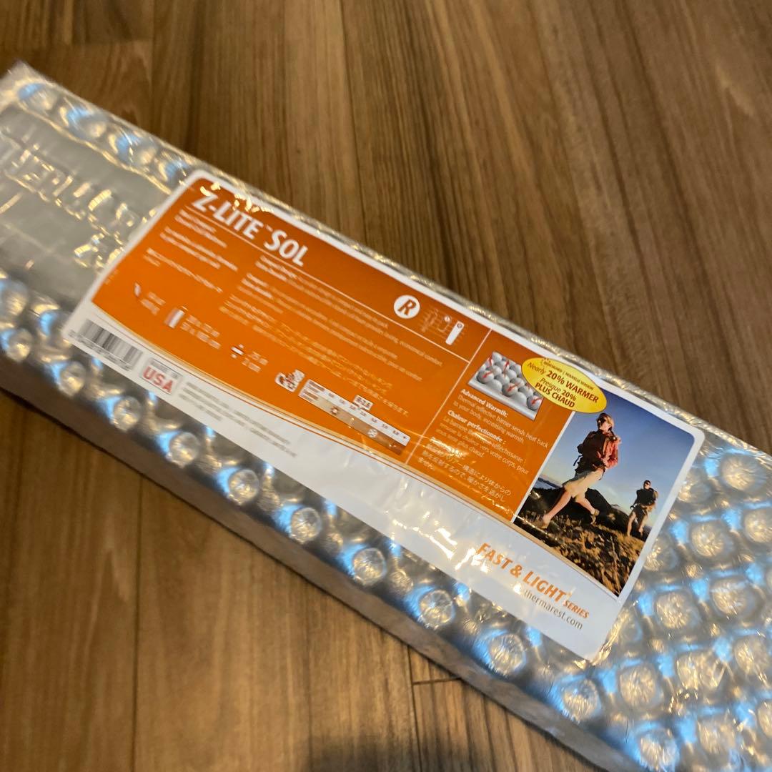 THERMAREST サーマレスト Zライトソルレギュラー