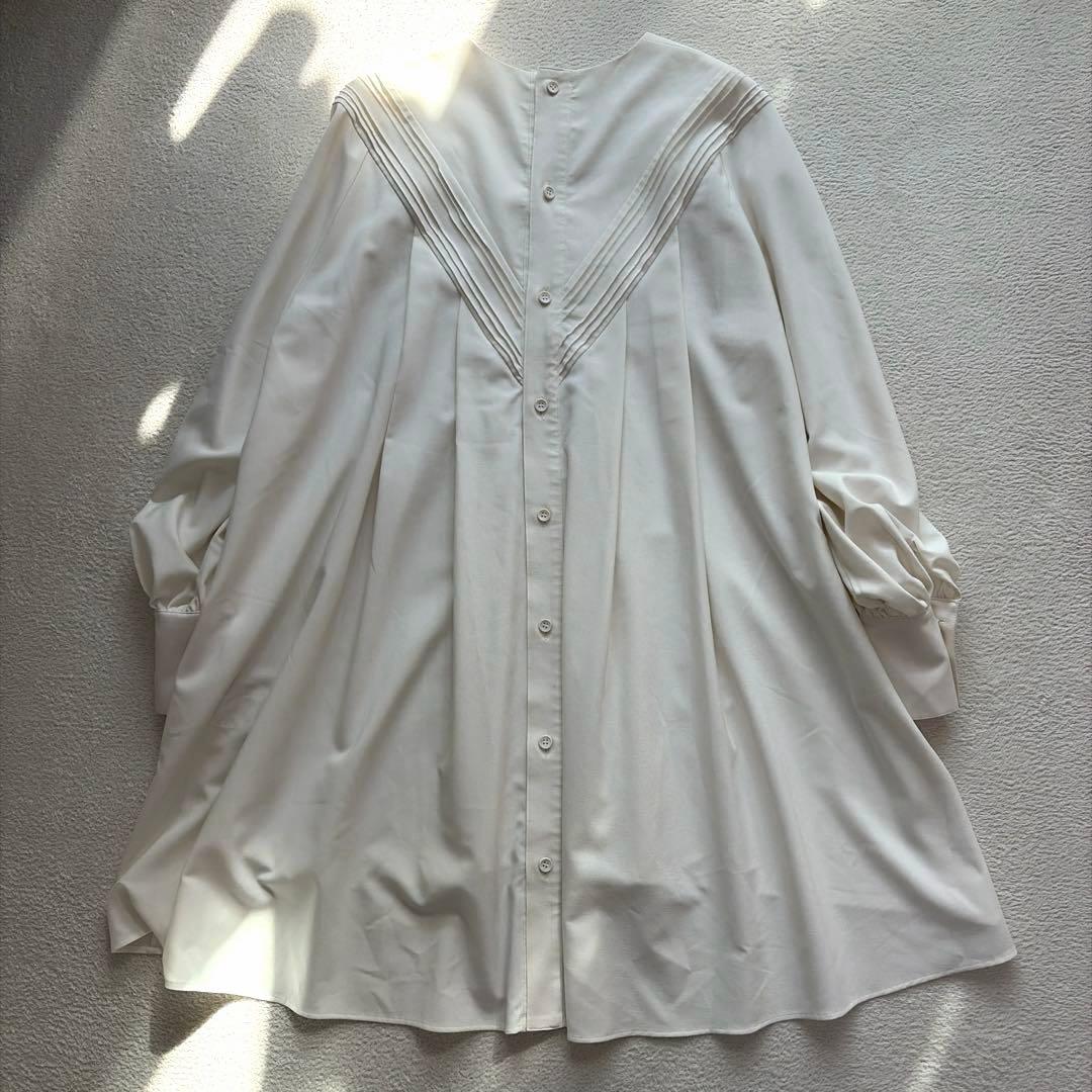 ADORE アドーア ドライレーヨン ピンタック プリーツ オーバーサイズ