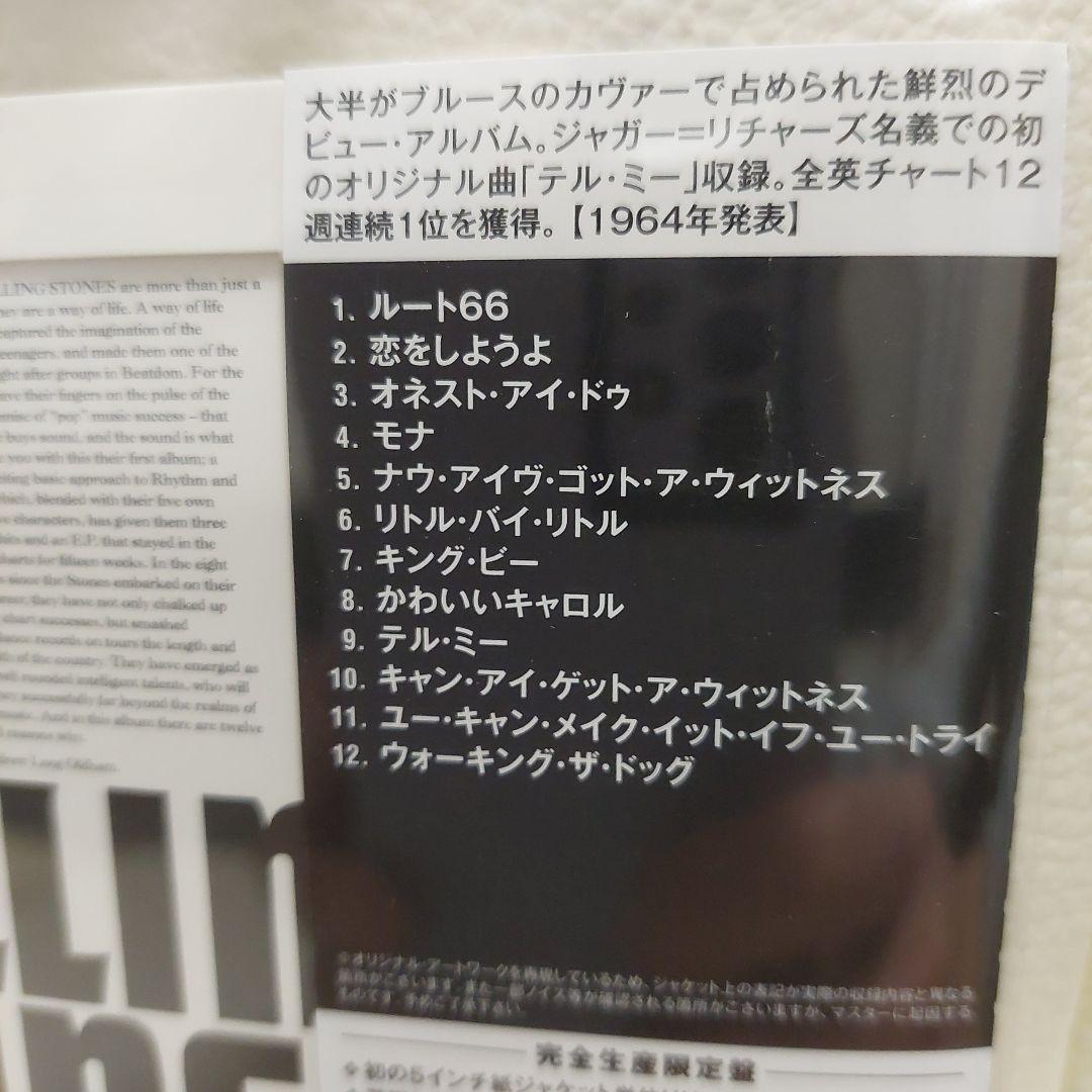 ザ.ローリングストーンズ 1st UK盤初紙ジャケットCD