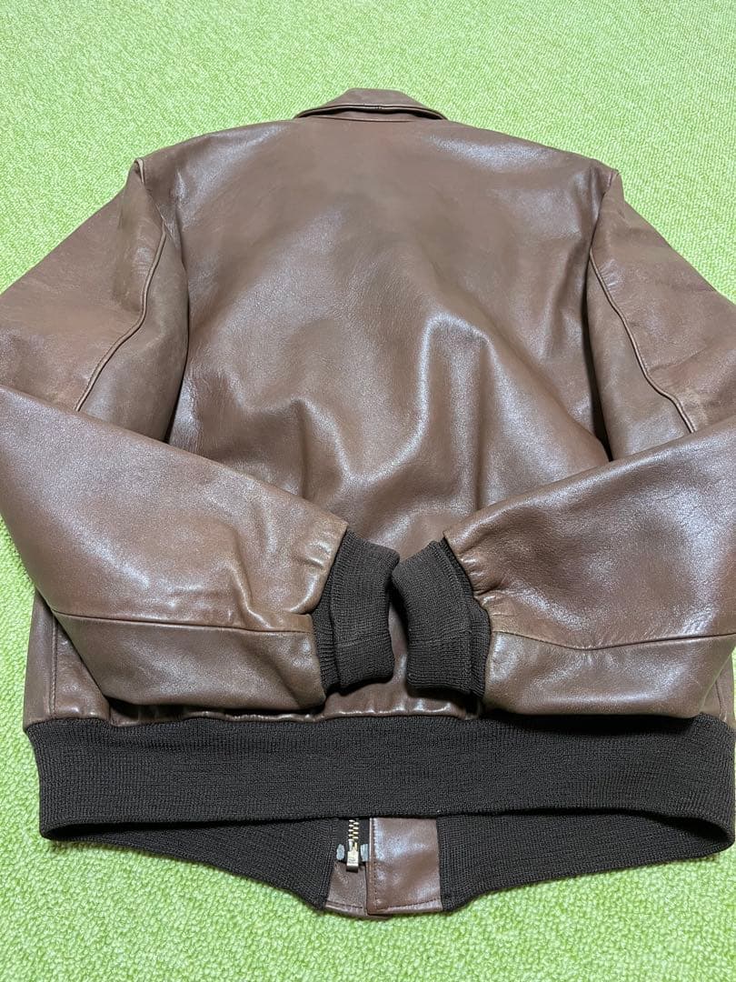 WILLIS&・A-2・フライトジャケット・レザージャケット・36