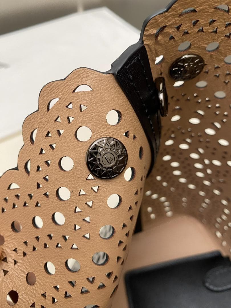 ALAIA ミナ25 VIENNE レザートート トートバッグ ショルダーバッグ