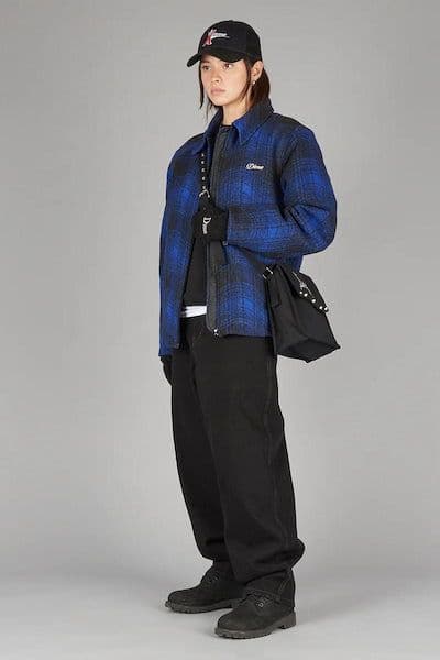 Dime WAVE PLAID JACKET サイズL