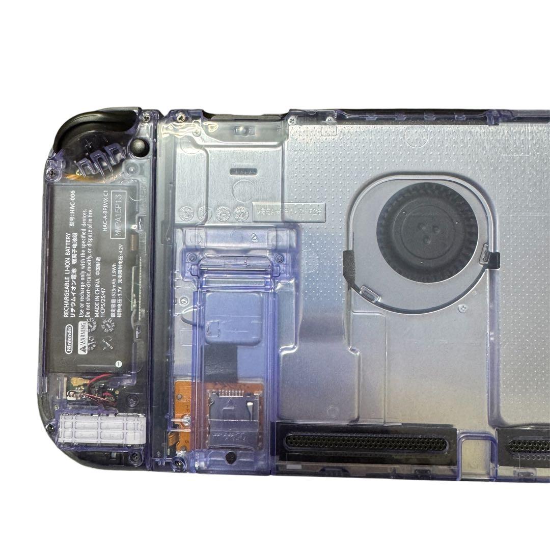 (美品)Nintendo Switch 本体 バッテリー強化版 パープル