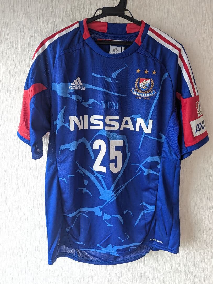 横浜Fマリノス 中村俊輔 2012 ユニフォーム 25 L
