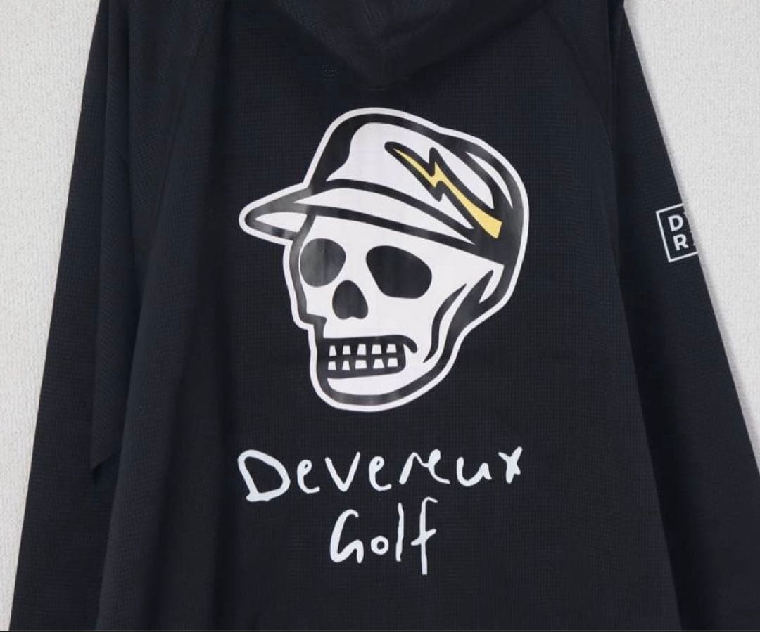 新品【デヴァロー ゴルフ】 メンズ春物 ドットエアーWRブルゾン ブラック Ｍ