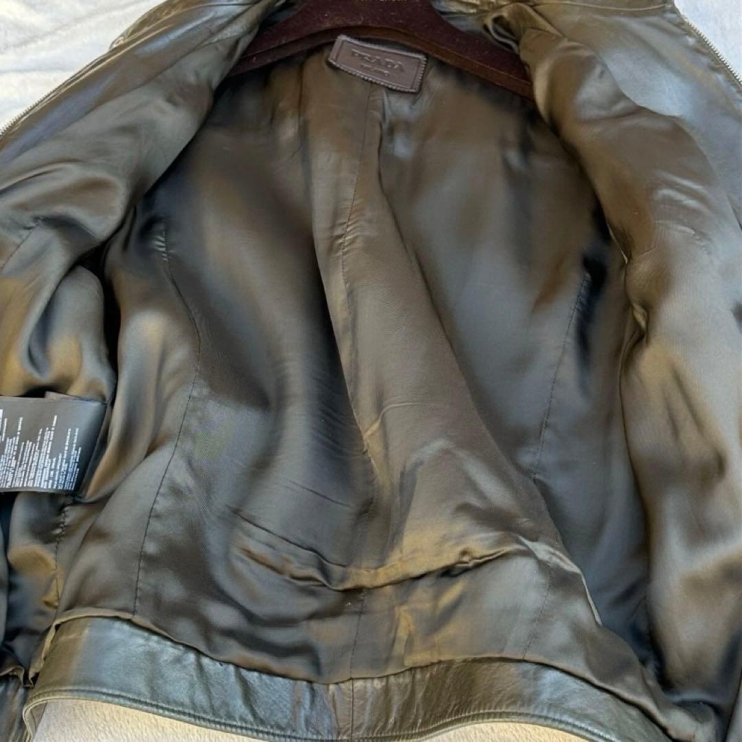 PRADA 2018レザー ジャケット vintage archive