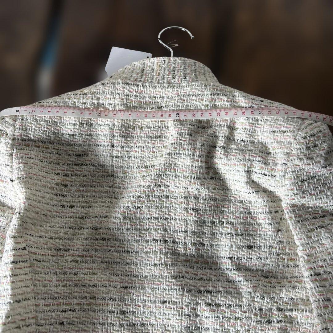 未使用タグ付 RENE ルネ ツイードジャケット 定価65000+税　サイズ38