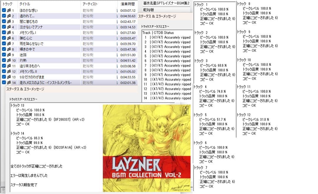 蒼き流星SPTレイズナー BGM COLLECTION Vol.2