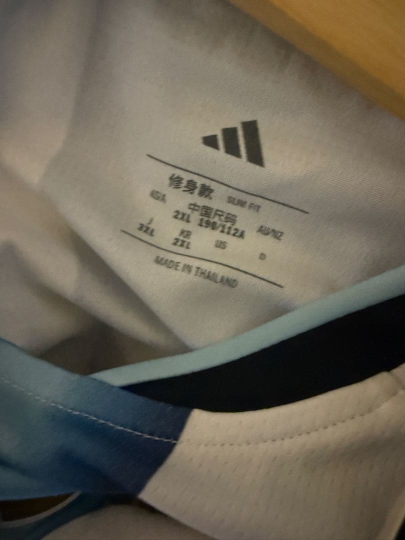 アディダス アルゼンチン代表 シャツ　3X L