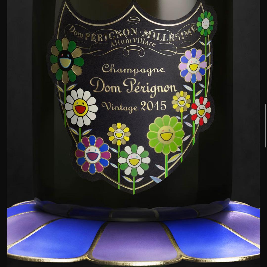 【新品未開封】ドンペリニヨン村上隆限定コラボ2本セット（2015、ロゼ2010）