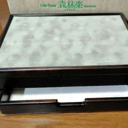 豊岡クラフト 森林楽 ミラー付き アクセサリー ケース 宝石箱 (極美品)