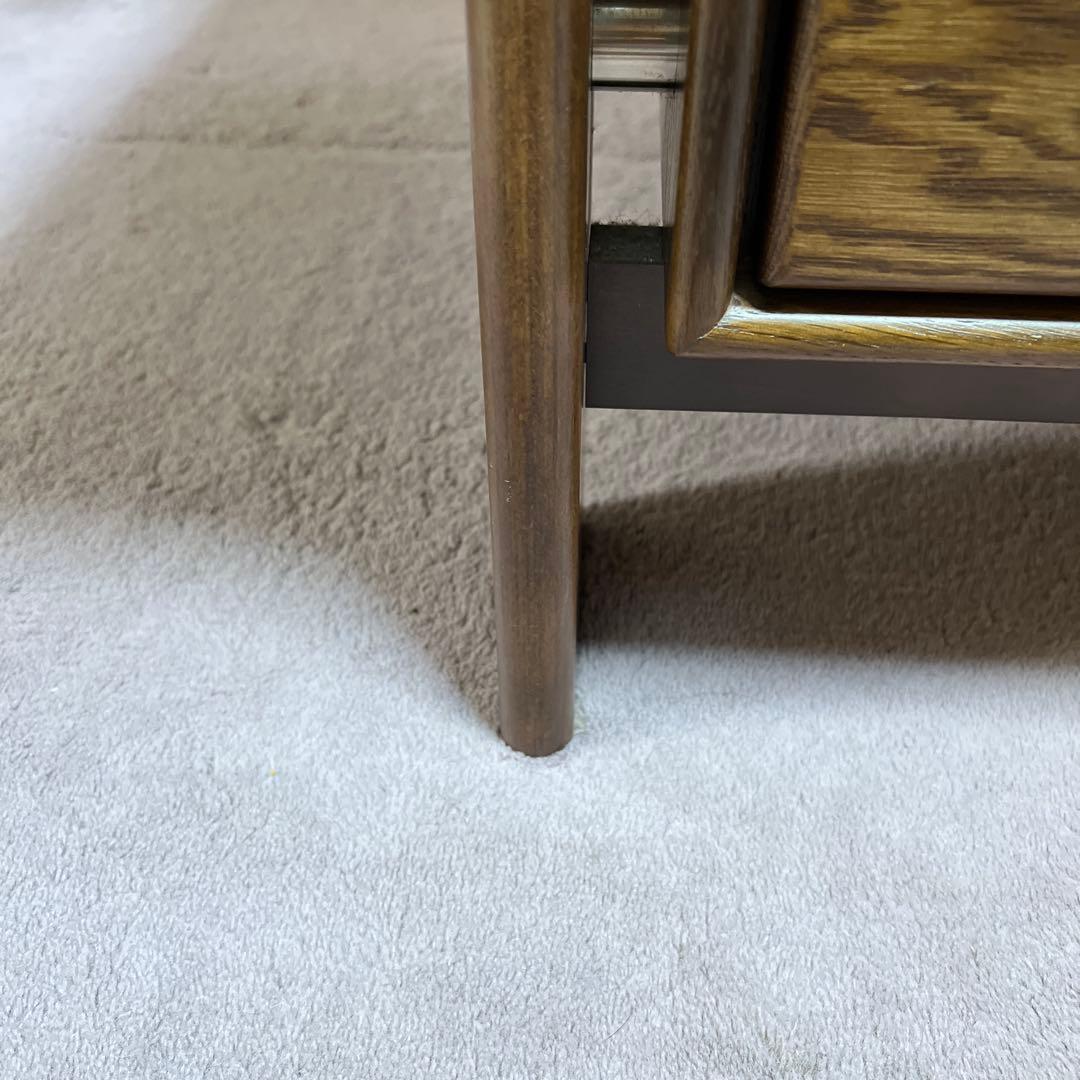 カリモク センターテーブル 幅139cm 引き出し4杯 収納付き ローテーブル