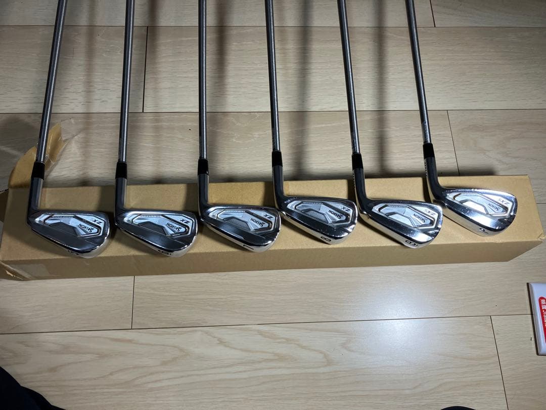 ZX5 Mk2 スチールファイバー i95cw フレックスS 5-p 6本セット