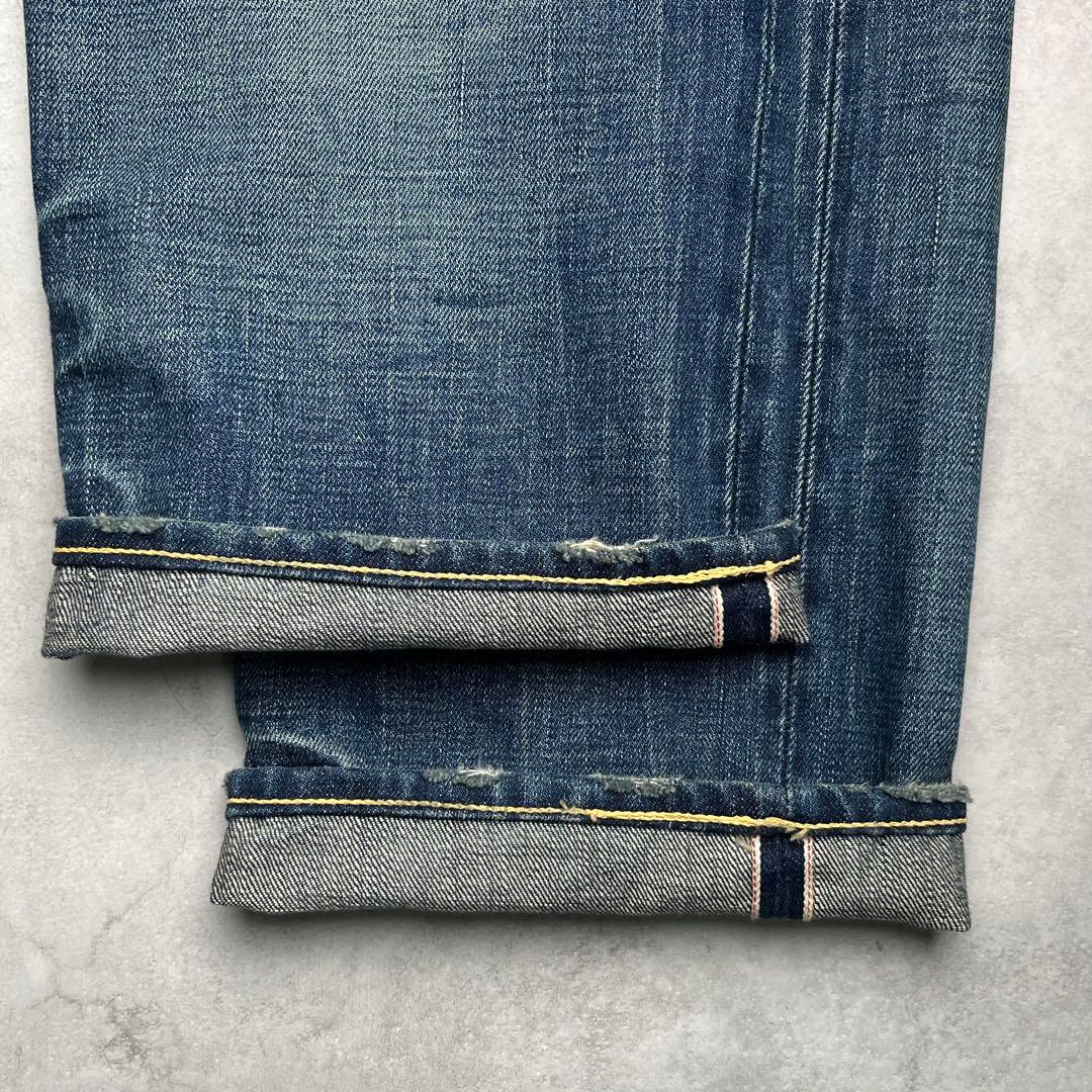 【雰囲気◎】LEVI‘S 501XX LVC1955 W30【鬼ヒゲハチノス】