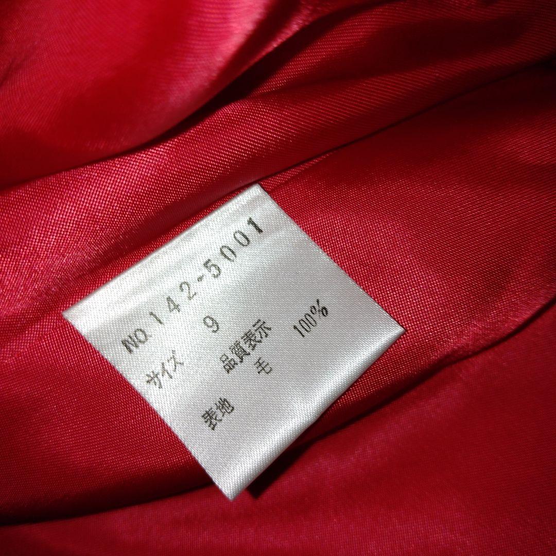 ★美品★VELLA★コート★赤★ヴィンテージ★