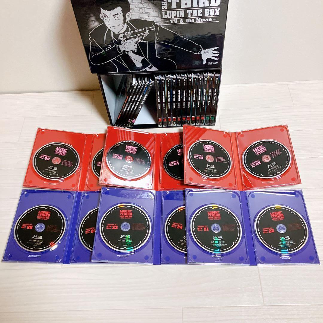 【美品】LUPIN THE BOX - TV ＆ the Movie - DVD