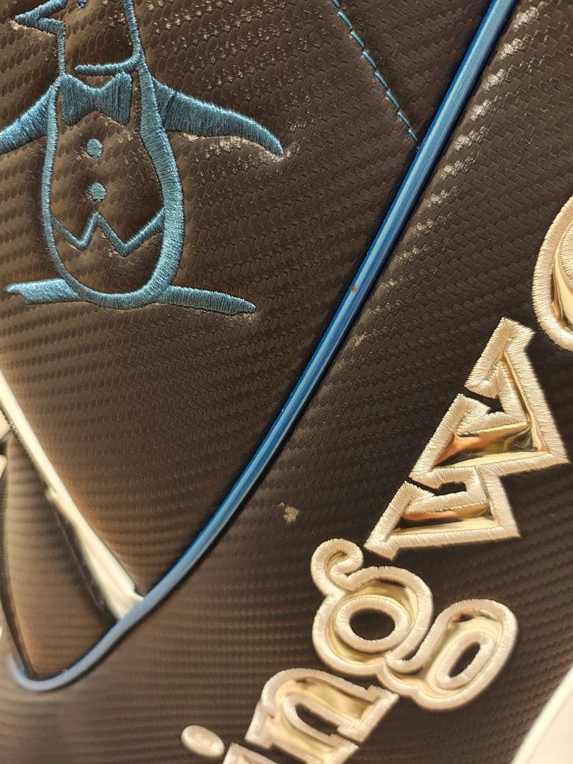 【値下げ】Munsingwear キャディバッグ 青/白