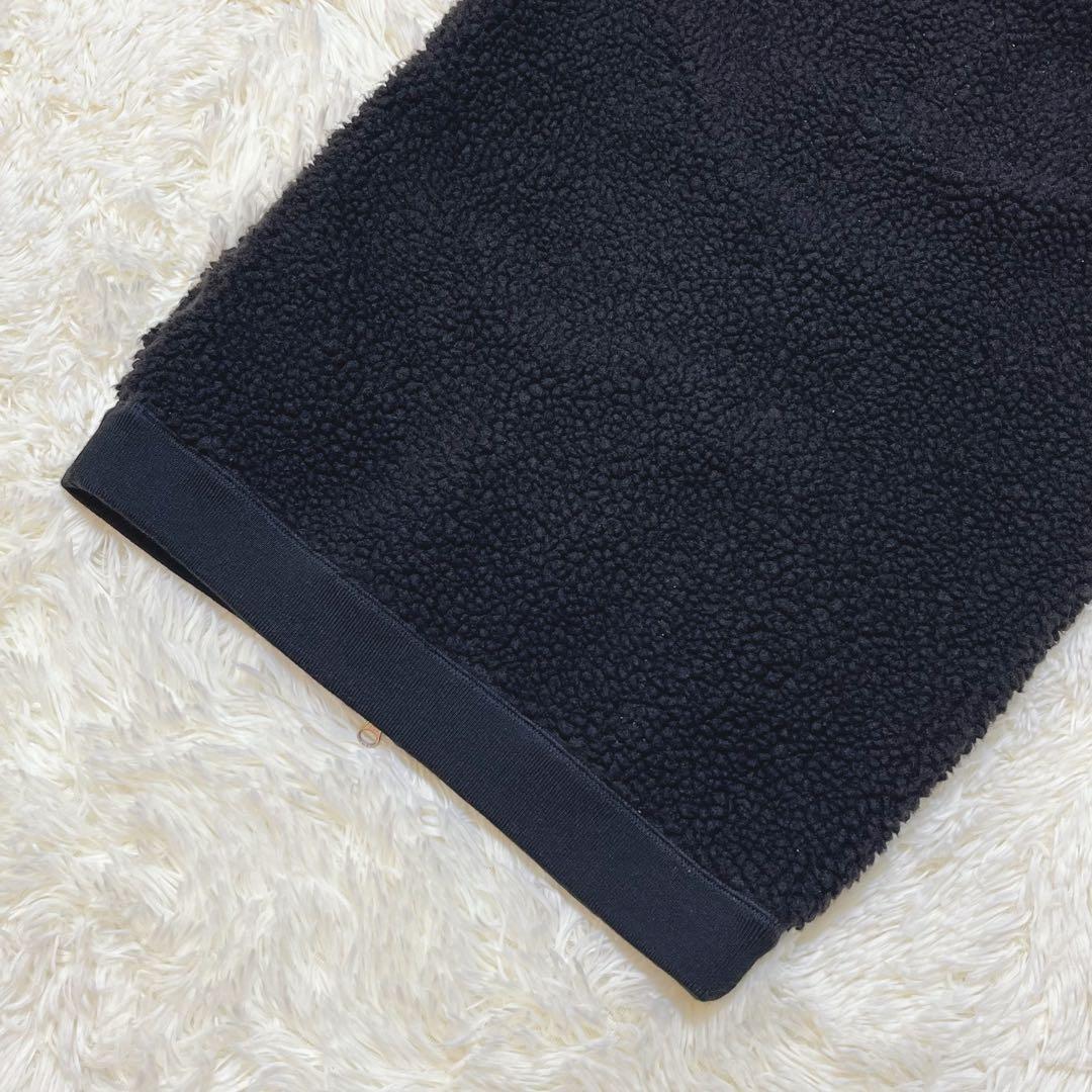 【ミポリン】Gymphlex フード付き ボアベスト ダブルジップ