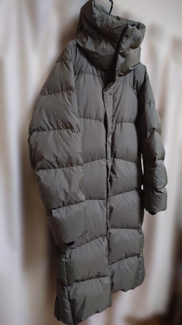 未使用品DUARIG　デュアリグ　ベンチコート　ダウンコート　Lサイズ　オリーブ