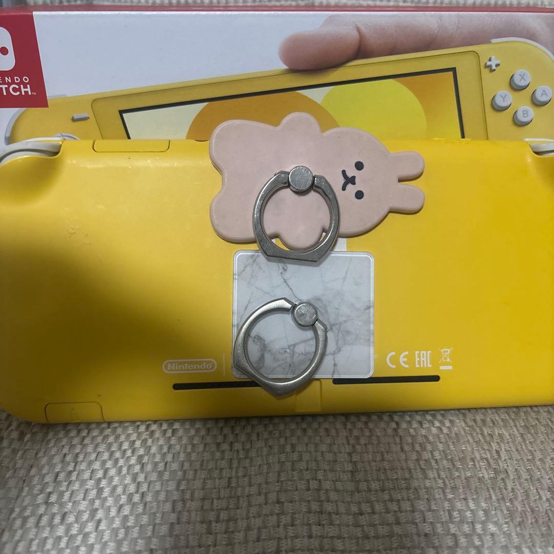 Nintendo Switch Lite イエロー 本体　スイカゲーム　カセット