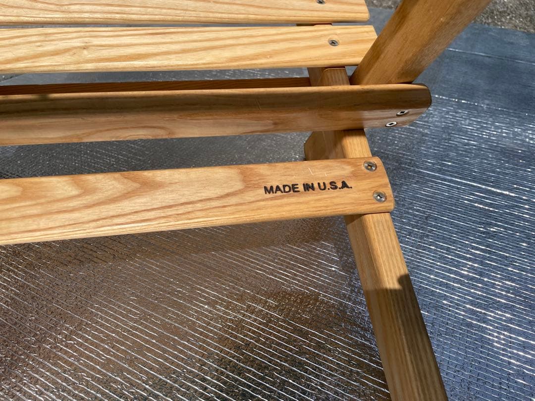 【未使用】ブルーリッジチェアワークス　　ローチェア　グリーン