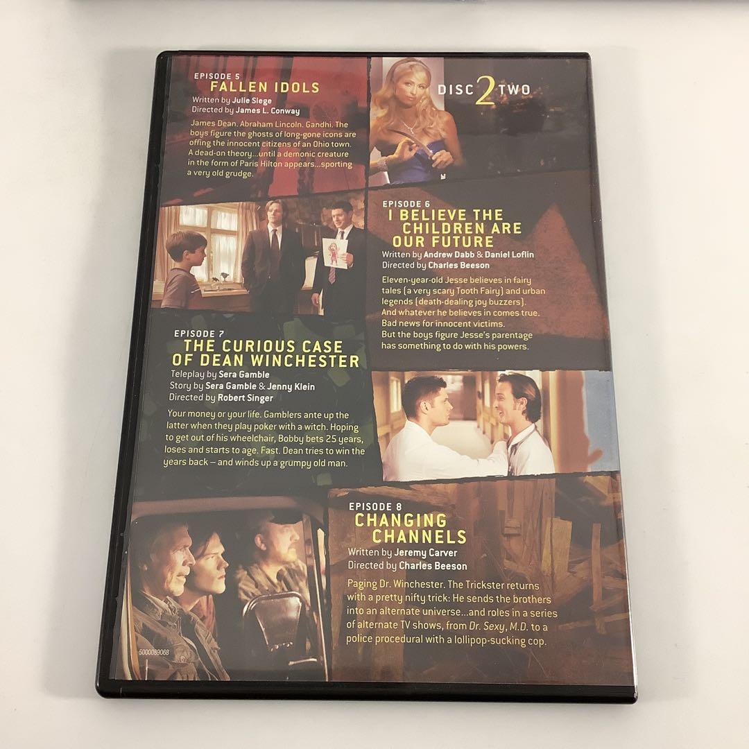 海外版DVD　スーパーナチュラル 第5シーズン　　　　　　　　　　3FDS