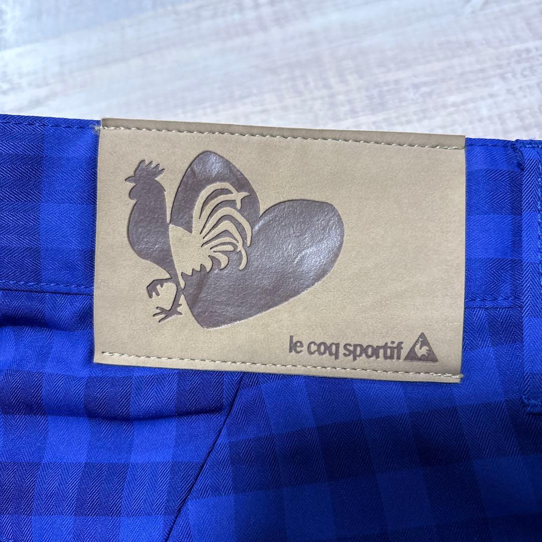 ルコックスポルティフゴルフ★総柄★薄手ストレッチパンツ 【メンズサイズ79（M】