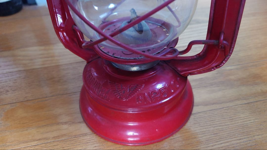 WingedWheel 500 ハリケーンランタン 赤 ランタン