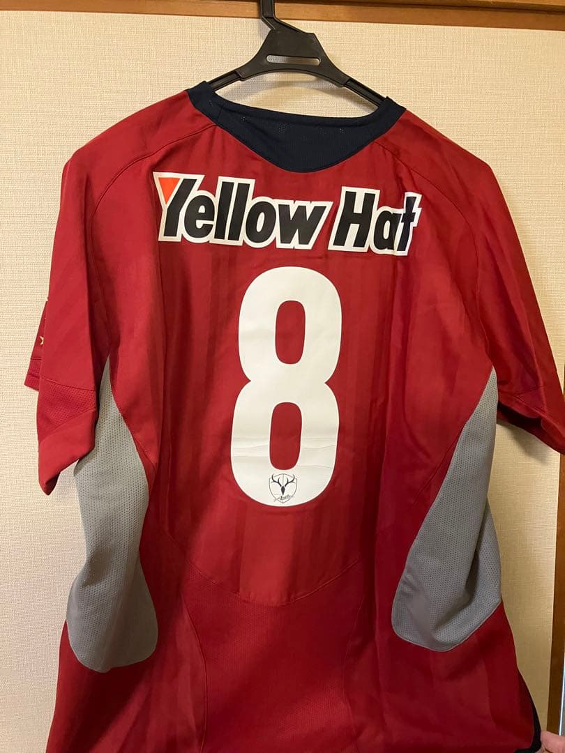 小笠原 満男選手 直筆サイン入りユニフォーム 2006-2007ver