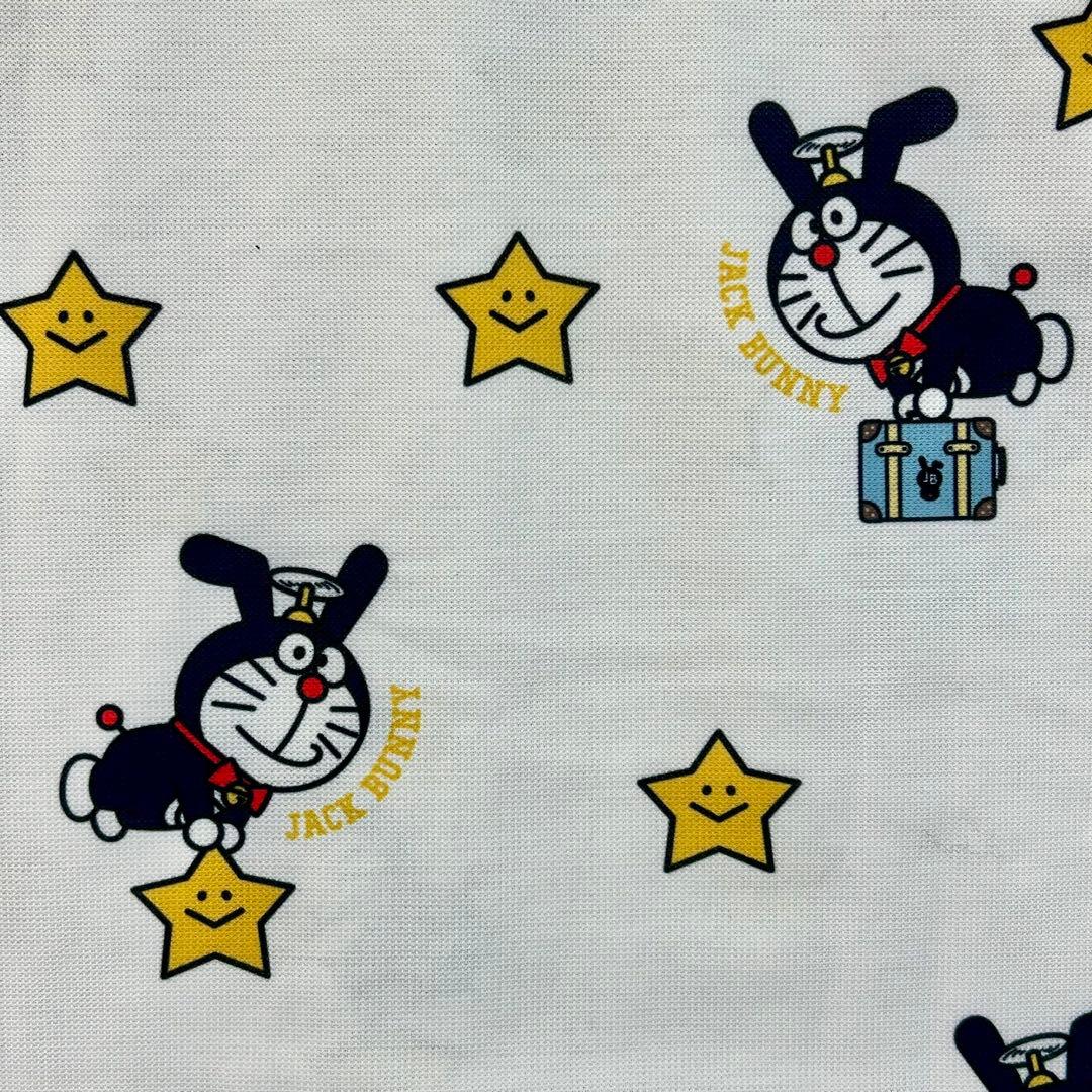 Jack Bunny!! × ドラえもん 半袖 ポロ シャツ ゴルフ ウェア .