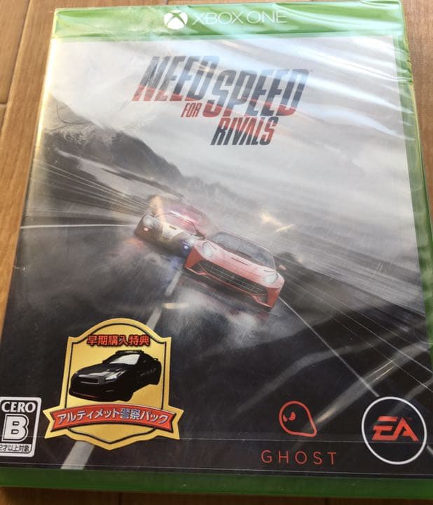 未開封 Xbox one ニードフォースピード  ライバルズ 未開封