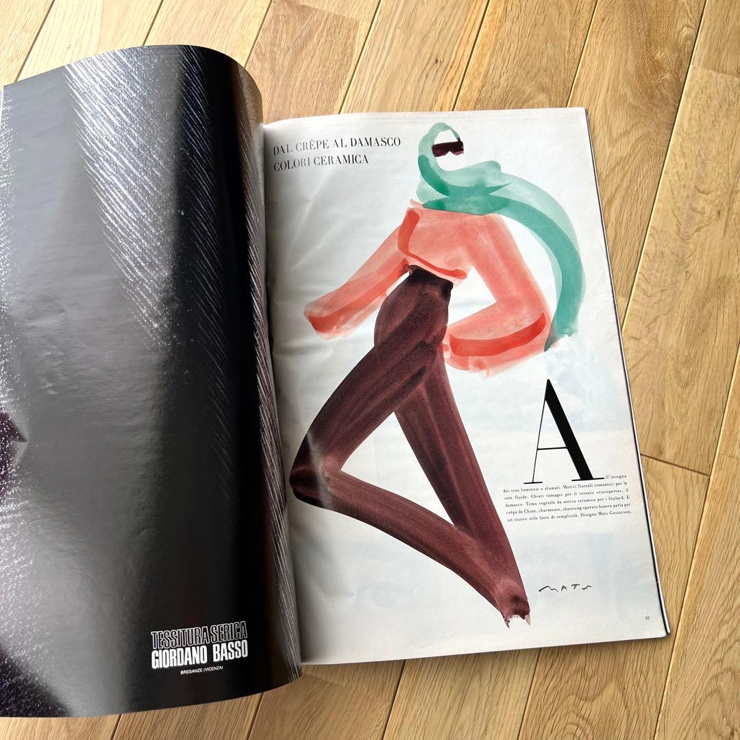 VOGUE 1988 別冊特大付録 マッツ・グスタフソン