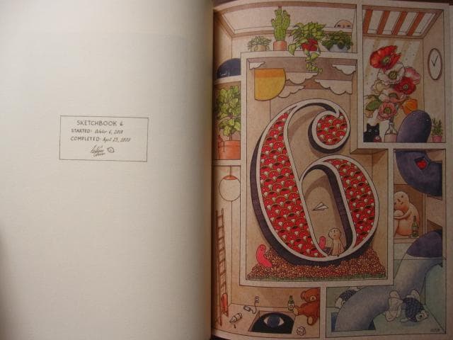 Felica Chiao SKETCHBOOK 6　限定2000部　直筆サイン