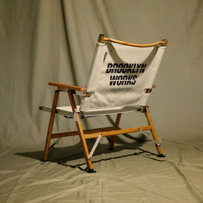 新品未使用 ブルックリンワークス モトチェアー ウォームグレー