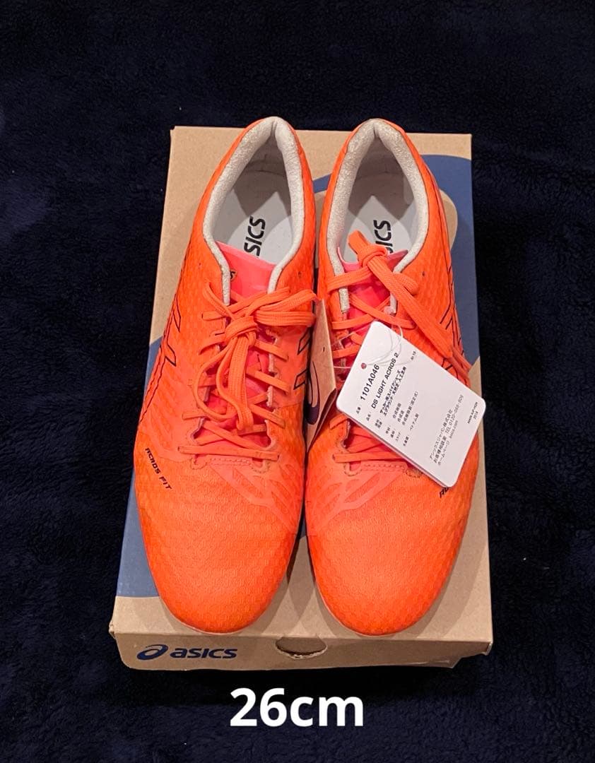 <美品>アシックス DS LIGHT ACROS 2 サッカースパイク