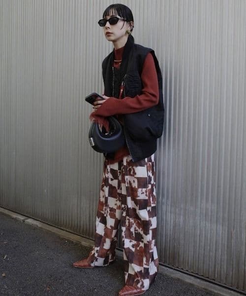 コウ☆美品☆AMERI×ALPHA コラボMA1 リバーシブルベスト